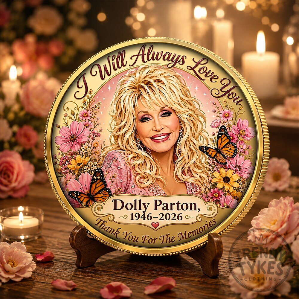 Dolly Parton I Will Always Love You Commemorative Gold Coin