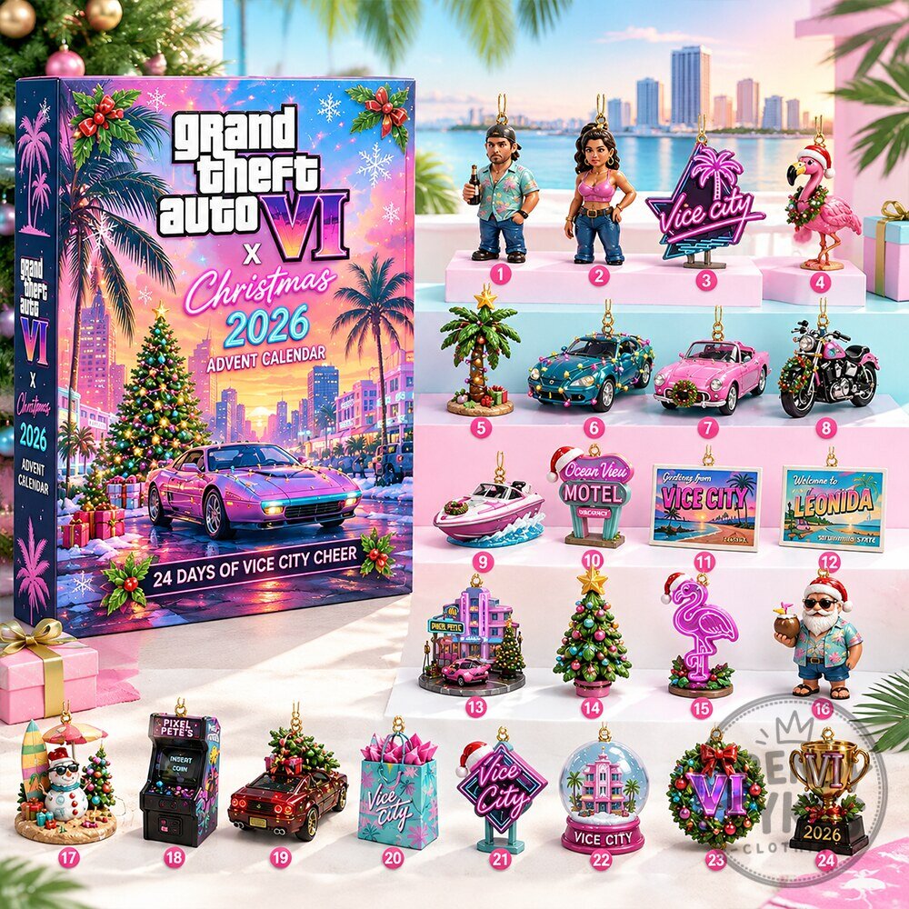 Grand Theft Auto VI Christmas 2026 Advent Calendar