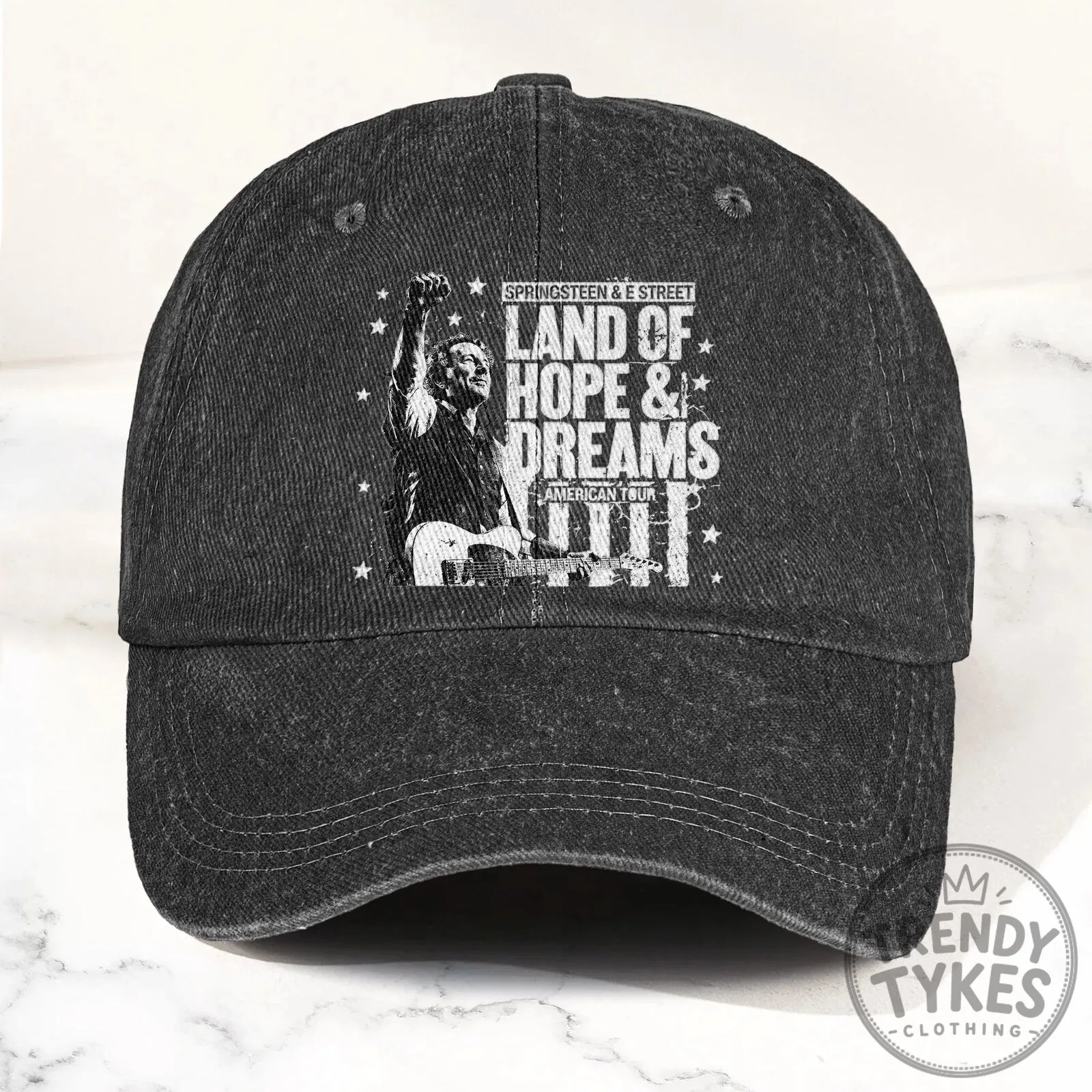 Bruce Springsteen Land of Hope and Dreams American Tour Denim Cap Hat