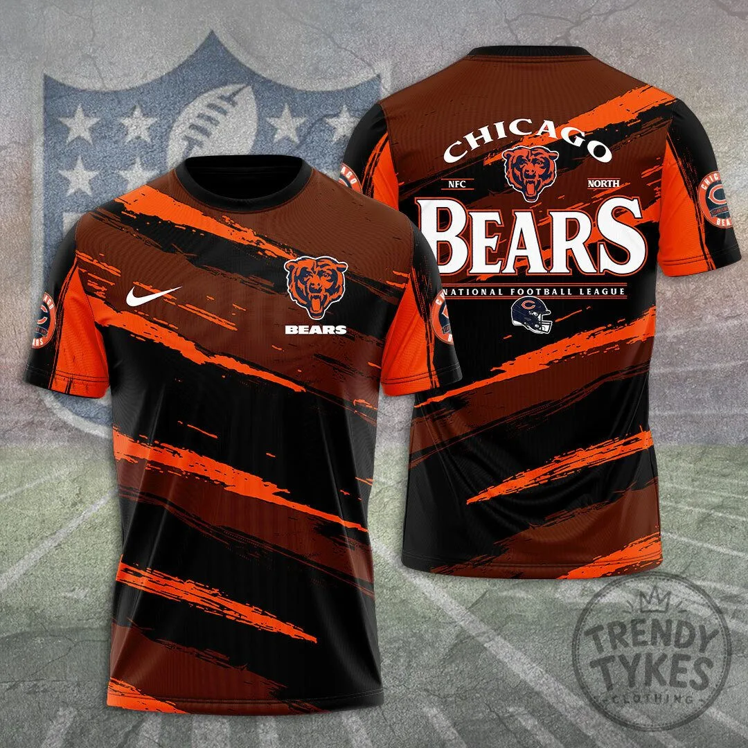 Chicago Bears National Football League Team Logo Short Sleeve T-Shirt