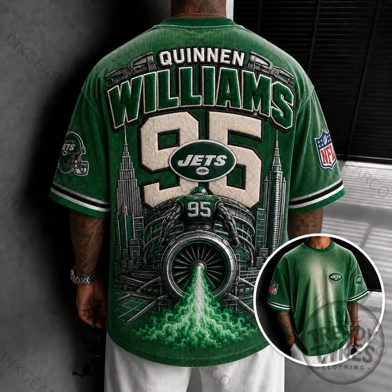 Quinnen Williams New York Jets Football Team T-Shirt