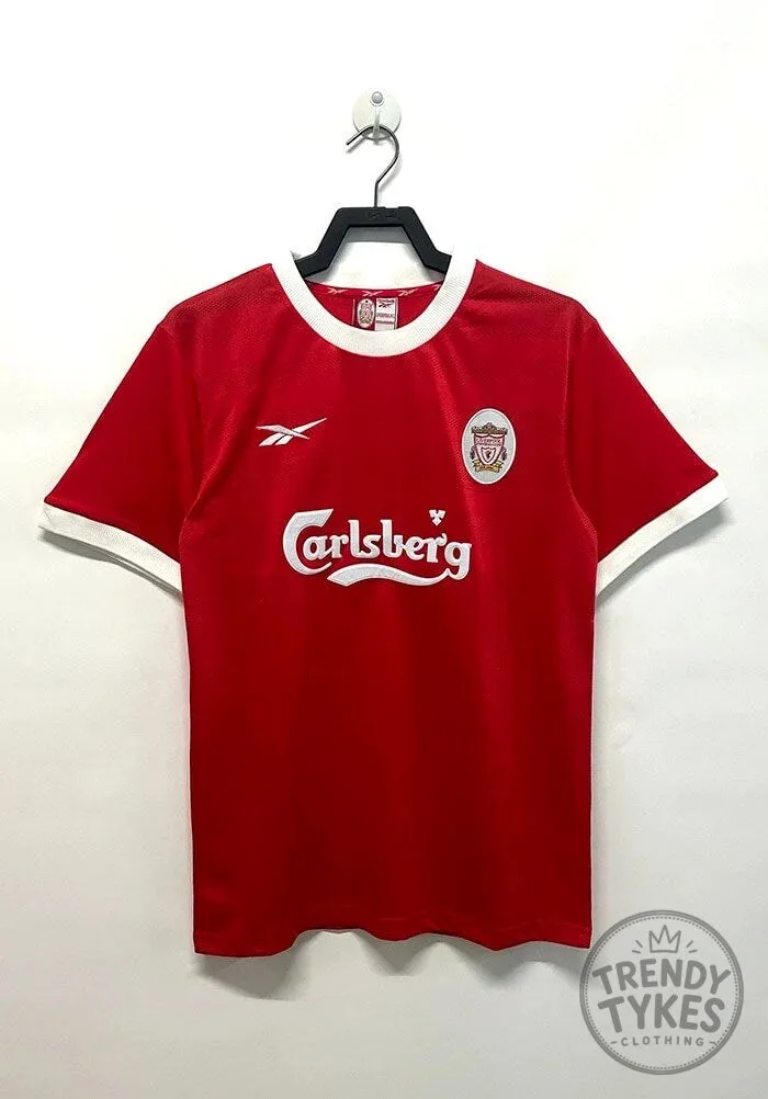 Liverpool Football Club 1997-1998 Home Retro Soccer Jersey