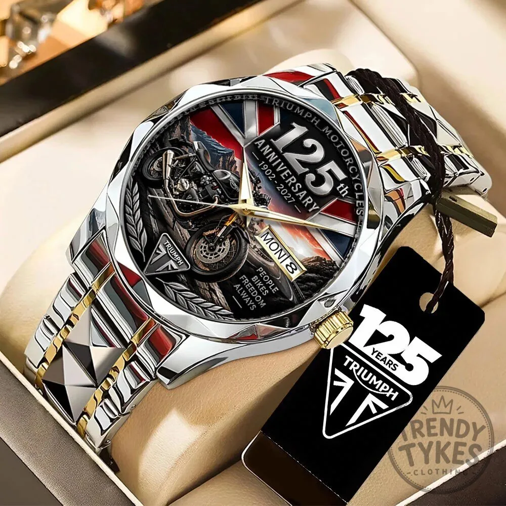 Triumph Motorcycles 125th Anniversary Luxury Quartz Watch